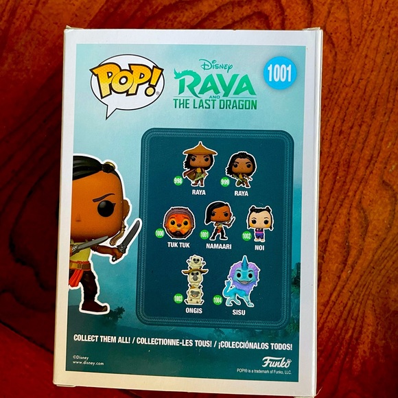 Pop! Disney Raya and the Last Dragon on Namaari Vinyl Figure - Picture 2 of 2